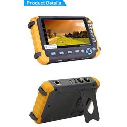 5 Inch 4 in 1 CCTV Monitor Tester, AHD/TVI/CVI/CVBS Coaxial Analog Video Monitor Tester, UTP/PTZ Cable Test for 1080P/3MP/4MP/5MP Analog Security Camera, VGA DC12V Output Camera Portable CCTV Tester
