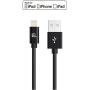 LAX iPhone Charger Lightning Cable - MFi Certified Durable Braided Apple Lightning USB Cord for iPhone 11/11 Pro Max/XS Max/X/iPad, iPod & More