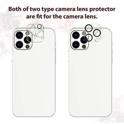EGV 3 Pack Camera Lens Protector Compatible with iPhone 12 Pro 5G 6.1-inch, HD Clear Tempered Glass Back Camera Protector, Case Friendly, Ultra-Thin, Easy Installation