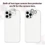 EGV 3 Pack Camera Lens Protector Compatible with iPhone 12 Pro 5G 6.1-inch, HD Clear Tempered Glass Back Camera Protector, Case Friendly, Ultra-Thin, Easy Installation