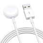 Watch Charger,Wireless Portable Watch Charger, Watch Charging Cable for Watch Series 6 5 4 3 2 1 - White