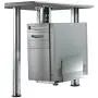 Newstar CPU-D200SILVER Under Desk PC Mount (Suitable PC Dimensions - Height: 39-54 cm/Width: 13-23 cm) - Silver