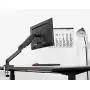 VIVO Height Adjustable Monitor Arm - Single Counterbalance Desk Mount for Screens up to 27 inches, Fully Articulating Black Pneumatic Universal VESA Stand STAND-V001O VIVO Height Adjustable Monitor Arm - Single Counterbalance Desk Mount for Screens up to 27 inches, Fully Articulating Black Pneumatic Universal VESA Stand STAND-V001O