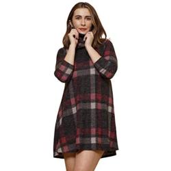 Model Atelier Plaid Face Mask Dress
