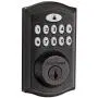 Kwikset 99130-003 SmartCode 913 Non-Connected Keyless Entry Electronic Keypad Deadbolt Door Lock Featuring SmartKey Security, Traditional Venetian Bronze