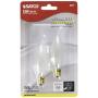 Satco Products S3777 120-Volt 15CA8 Candelabra Base Frosted Light Bulb