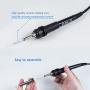 SunFounder Electronic Soldering Station Analog SF-986 60W Analog Adjustable Temperature Thermostat Soldering Iron Station Kit with ON-Off Switch Soldering Stand Holder 4 Soldering Tips