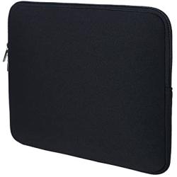 RAINYEAR 14 Inch Laptop Sleeve Case Protective Soft Padded Zipper Cover Carrying Computer Bag Compatible with 14'' Notebook Chromebook Tablet Ultrabook (Black)