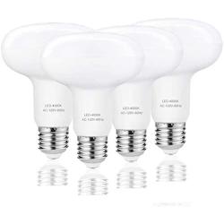 BR30 LED FloodLight Bulbs Indoor,Dimmable,Natural White 4000K,12W(100w Equivalent) ,R30 E26 Reflector Lamp for Recessed Track Lighting Downlight Recessed Can Light- 4 Pack