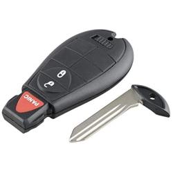 2pcs Key Fob Compatible for Dodge, Chrysler 300, Chrysler Town and Country, BestRemotes 3 Button Keyless Entry Car Remote Control Key Fob Replacement for M3N5WY783X IYZ-C01C