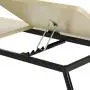 HouseInBox Wooden Laptop Desk, Separated Bed Tray Lap Desk Table, Adjustable Angle Desktop with Foldable Metal Legs, 25.5 x 11.8 Inch (Black)