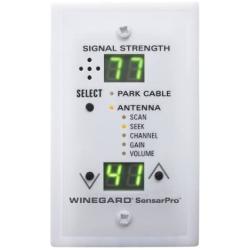 Winegard RFL-342 Sensar Pro White TV Signal Strength Meter, Find Local Digital Programming Fast and Easy