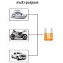 100 Pack Auto Fuses 5 AMP APM/ATM 32V Mini Blade Style Fuses 5A Short Circuit Protection Car Fuse