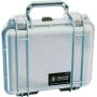 Pelican 1200 Case With Foam (Silver)