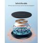 RAVPower Magnetic Wireless Charger iPhone 12 Charger【Mini Type C PD Adapter Included】 Fast Wireless Charging Pad Compatible with MagSaf-e Stand iPhone 12 Pro Max/Mini/AirPods Pro