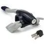 Artago 869 Premium Steering Wheel Lock, Reinforced, Car SUV Universal, Silver