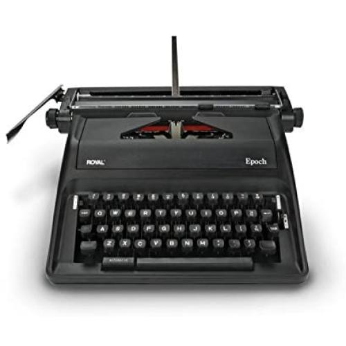 Manual Typewriter black