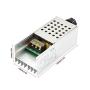 Akozon AC 220V 6000W High Power SCR Motor Speed Controller Voltage Regulator Dimming Attemperation Thermoregulation Board