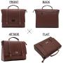 Laptop Bag,15.6 Inch Women Laptop Briefcases Business Laptop Shoulder Bags Structured Work Tote Bag with Professional Padded Compartment for Tablet Notebook Ultrabook