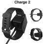 TNP Charger Cable for Fitbit Charge 2 - (1.5 FT, 2 Pack) USB Power Adapter Wire Cord Supply Replacement Spare Clip Dock Accessories for Fitbit Charge 2 Special Edition Smartwatch Sleep Tracker