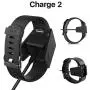 TNP Charger Cable for Fitbit Charge 2 - (1.5 FT, 2 Pack) USB Power Adapter Wire Cord Supply Replacement Spare Clip Dock Accessories for Fitbit Charge 2 Special Edition Smartwatch Sleep Tracker