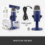 Blue Yeti Nano Premium USB Mic for Recording and Streaming - Vivid Blue
