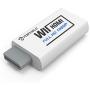 PORTHOLIC Wii to HDMI Converter 1080P for Full HD Device, Wii HDMI Adapter with 3,5mm Audio Jack&HDMI Output Compatible with Nintendo Wii, Wii U, HDTV, Monitor-Supports All Wii Display Modes 720P, NTS
