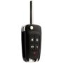 Key Fob fits 2010-2017 Buick Allure Encore Lacrosse Regal Verano/Chevy Camaro Cruze Equinox Impala Malibu Sonic/GMC Terrain Keyless Entry Remote Flip 2010 2011 2012 2013 2014 2015 2016 2017