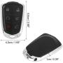 X AUTOHAUX New Replacement Keyless Entry Remote Car Key Fob 315Mhz HYQ2AB for Cadillac Escalade 2015-2020 for Cadillac Escalade ESV 2015-2020