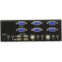 StarTech.com 2 Port VGA KVM Switch - Dual VGA - Hot-key & Audio Support - 1920x1200 KVM Switch - KVM Video Switch (SV231DVGAU2A),Black