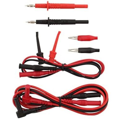 ABN Electronic Test Lead Kit – Universal Connectors Set for Multimeters, Electronics, and Vehicles