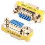 VGA Coupler, Benfei 2-Pack VGA/SVGA Adapter HD15 Female to Female Gender with Gold-Plated Cord