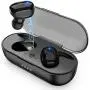 Wireless Earbuds, Bluetooth 5.0 Wireless Headphones, in-Ear Sweat-Proof Stereo Wireless Earphones with Portable Charging Case, Mic
