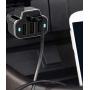 Aduro 4 Port Car Charger USB Adapter, 12V Fast Car Charger USB Adapter Power Station 5.2A/26W Output (Black)
