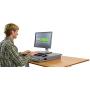 CHANGEdesk MINI Small Adjustable Height Standing Desk Converter for Laptop Macbook Single Monitor Desktop Computer portable lightweight ergonomic sit stand up corner riser affordable compact tabletop