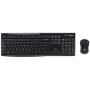 Logitech MK270 Wireless Keyboard and Mouse Combo - Keyboard and Mouse Included, Long Battery Life