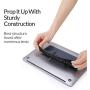 MOFT Invisible Slim Laptop Stand, Adhesive And Reusable, Adjustable Perfect Viewing Angles, Compatible with Laptops Up to 15.6'', Starry Grey