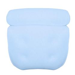 Mesh Spa Bath Pillow for Bathtub, Luxury Bath Pillows for Tub Head Neck Shoulder Support Bath Accessories with 6 Powerful Suction Cups