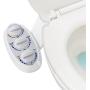 Serenelife Bathroom Bidet Seat Attachment - Fresh & Hot Water Adjustable Function with Plastic Sprayer for Full Cleaning - Standard Non-Electric Mechanical Self Clean Personal Hygiene