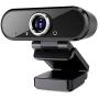 Webcam with Microphone, 1080P Full HD Webcam Streaming Computer Web Camera for Video Calling Conferencing Recording, USB Webcams for PC Laptop Desktop