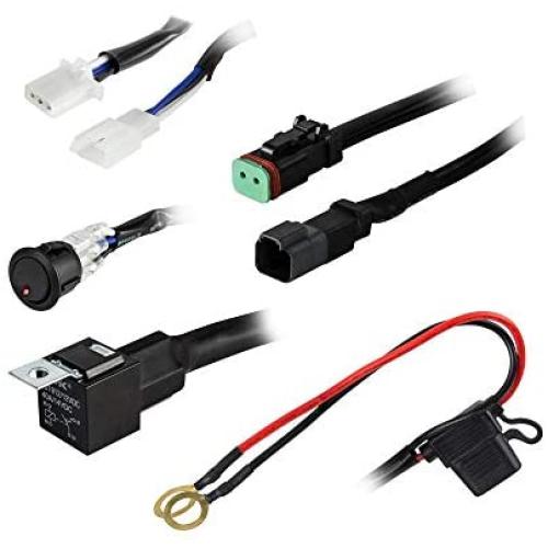Heise - 1 Lamp Dt Wiring Harness and Switch Kit (HE-SLWH1)