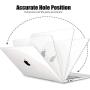 B BELK MacBook Air 13 Inch Case 2010-2017 Release Model A1466 A1369, Ultra Slim Crystal Clear Plastic Hard Shell Cover Case with Keyboard Cover & Screen Protector Compatible with MacBook Air 13.3