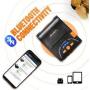 MUNBYN Android Mini Receipt Printer with Carry Case, 58mm Portable Bluetooth Mobile Thermal Printer, High Print Speed and ESC/POS Print Commands Set (Renewed)