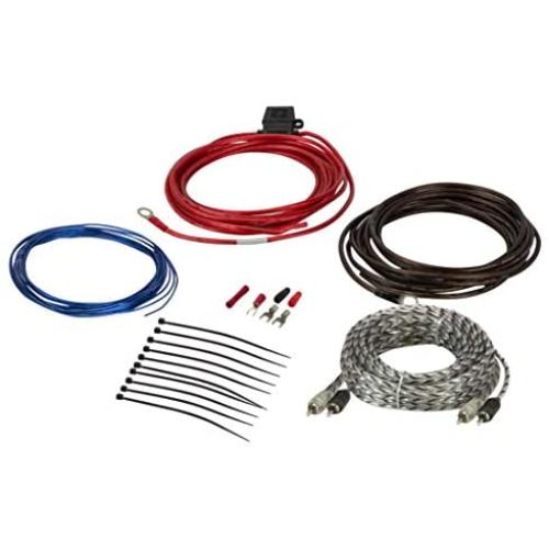 SCOSCHE Install Centric ICAK12 True 12 Gauge 2-Channel 270 W Max Complete Amp/Accessory Installation Wiring Kit for Boat, Motorcycles, ATV’s and UTV’s