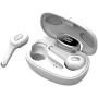 Beacon Pet Bluetooth Translator Earbuds with Charging Box, Wireless Translation Device Intelligent Headset Instant Translator for Learning Travel Real-time Translation Headset Earphones, White