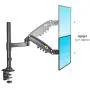 NB North Bayou Monitor Arm Monitor Stand Monitor Desk Mount Height Adjustable VESA Bracket for 17 to 27 Inch Computer Screen - Holds up to 19.8lbs with C Clamp Bolt-Through Grommet Base H80-B NB North Bayou Monitor Arm Monitor Stand Monitor Desk Mount Height Adjustable VESA Bracket for 17 to 27 Inch Computer Screen - Holds up to 19.8lbs with C Clamp Bolt-Through Grommet Base H80-B