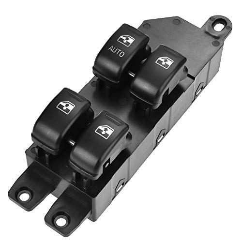 Acouto Car Power Window Switch, 9357026100 Master Power Window Switch Driver Side Switch Button Fit for Hyundai Santa Fe 2.4L 2.5L 2.7L 3.5L 2003-2006