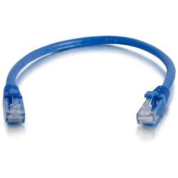 C2G 23828 Cat5e Cable - Snagless Unshielded Ethernet Network Patch Cable, Blue (1 Foot, 0.30 Meters)