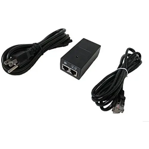 Weno Networks 48V Mitel Power Supply for Mitel Mivoice 5200, 5300, 8600 Series IP Phones - Power Over Ethernet Injector 51015131 Weno Networks 48V Mitel Power Supply for Mitel Mivoice 5200, 5300, 8600 Series IP Phones - Power Over Ethernet Injector 51015131