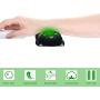 RELIGES Upgrade Ergonomic Wrist Pad (2 Pack) - Mousepad Memory Foam Wrist Support Pillow Rest Cushion Mat for Office Computer Laptop, Mac Durable Comfortable and Pain Relief (Black)